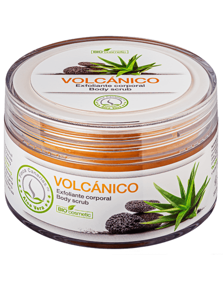 Volcanic body scrub